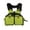 Army green square pocket (free whistle), variant on 2025 River tracing life jacket, kayak buoyancy jacket, adult unisex portable lure fly fishing suit is also suitable for river tracing and pond jumping