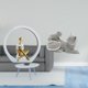 thumbnail image 2 of Estatua de niña,Estatuas de mujeres y niñas,estatuillas,decoración elegante,Escultura de arte abstracto,regalo creativo y moderno para el hogar.,Figura de escritorio,Estatua de gato,linda, 2 of 8