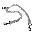 thumbnail image 1 of WHAMVOX double ended dog leash Dog Leash Grey Reflective Training 1Pack, 1 of 8