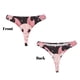 thumbnail image 3 of Balery Chibi Axolotl Sakura Fantasy Tangas de Algodón para Mujer con Estampado – Ropa Interior Sexy, Transpirable, G-string-Small, 3 of 6
