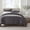 Grey, variant on Serta Simply Clean Solid Duvet cover QUEEN