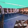thumbnail image 2 of Yescom 2 Pack 23x22FT Rectangle Sun Shade Sail UV Block Commercial Carpark Pool Camping Beach Outdoor Pearl Aqua, 2 of 10