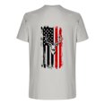 thumbnail image 5 of Tops para hombre, blusas y camisas de cuello redondo y manga corta para hombre, blusas casuales de cuello redondo con estampado de moda para hombre, blusas de cuello redondo y manga corta, camisas par, 5 of 5