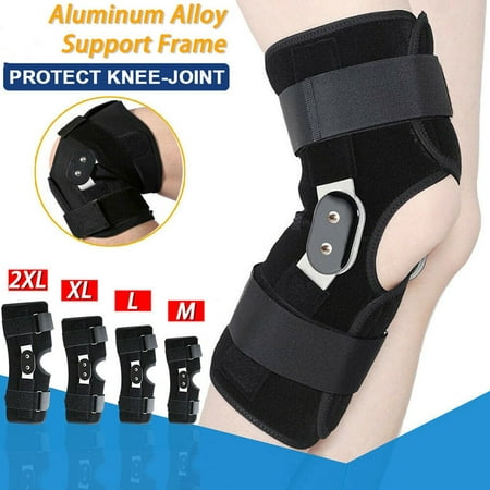 Aluminum Alloy Bracket Belt Compression Support Knee Pad Knee Hinged ...