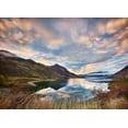 thumbnail image 2 of Zhang, Yan 24x18 White Modern Wood Framed Museum Art Print Titled - Morning Delight at Lake Hawea, 2 of 4