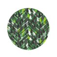 thumbnail image 2 of NUDECOR 60 inch Round Beach Towel Blanket Colorful Stripes and Lines Abstract Shapes Dots Ethnic Pattern Travel Circle Circular Towels Mat Tapestry Beach Throw, 2 of 2
