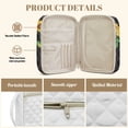 thumbnail image 3 of FOR U DESIGNS Butterfly Sunflower Pattern Bible Cover for Women Men Large Capacity Bible Holder Case Reusable Tote Bag Carrying Organizer Bag for Pilgrimages/Daily Use, 3 of 7