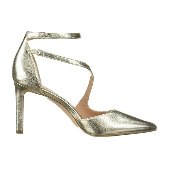 Naturalizer Abilyn Women's Heels Gold Leather Size 6.5 M