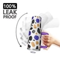 thumbnail image 3 of Leopard Print 40oz Tumbler– Stainless Steel Insulated Tumbler with Handle and Straw, Large Capacity Travel Cup for Hot & Cold Drinks, 3 of 6