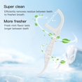thumbnail image 6 of 170 Count Mint Twin-Line Dental Floss Picks with 4 Portable Mini Travel Cases, Resealable Storage Adult Flossers for Home & On-the-Go Oral Care, 6 of 13