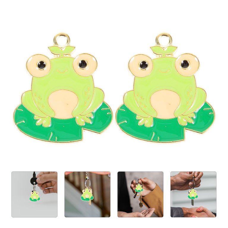 Frog Pendant Charms For Jewelry Making, Jewelry Charms For Diy Earrings  Necklace Bracelet - Temu