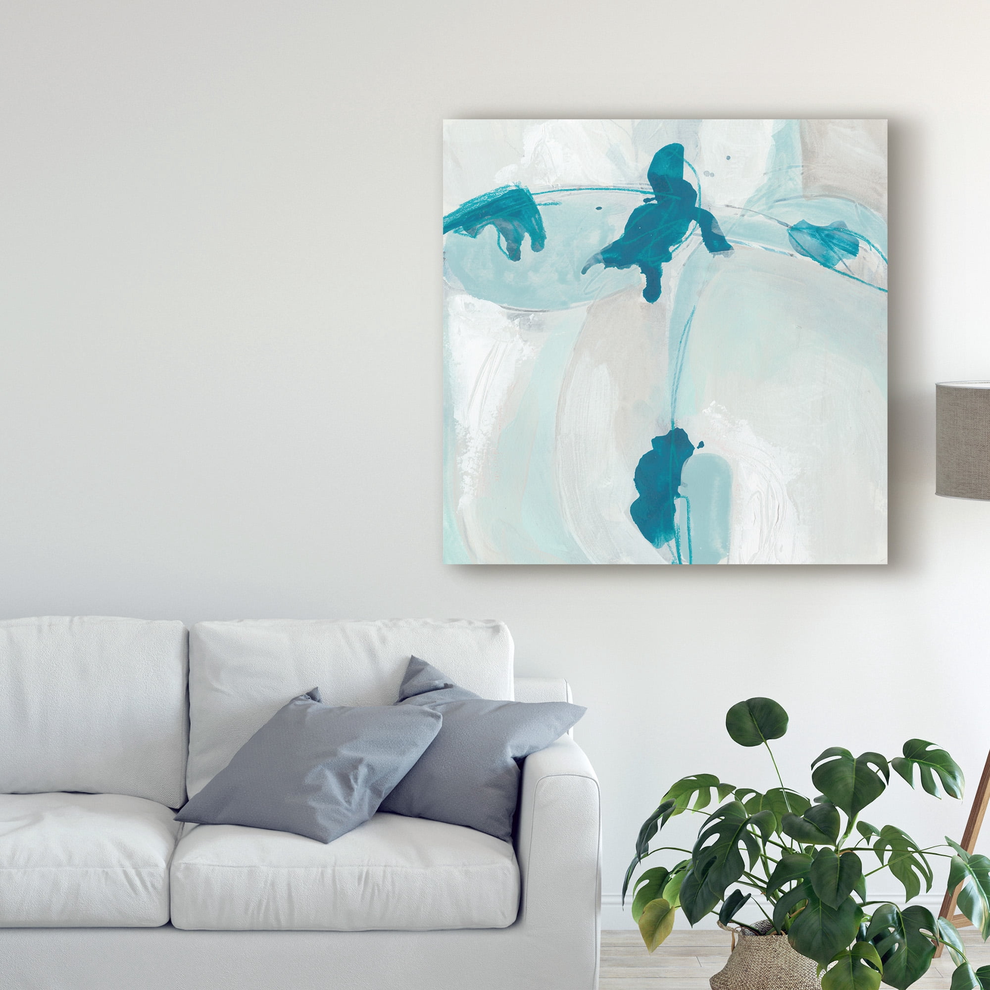 Trademark Fine Art 'Trace Echo I' Canvas Art by June Erica Vess