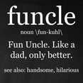 thumbnail image 3 of CafePress - Fun Uncle Definition Long Sleeve T Shirt - Long Sleeve Dark T-Shirt, 3 of 4