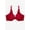 No No Red (Smooth Lace), variant on Women's Smooth Lace T-Shirt Bra
