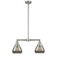 thumbnail image 2 of Innovations Lighting 209 Fulton Fulton 2 Light 21" Wide Linear Chandelier - Black, 2 of 7