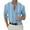Sky Blue, variant on LEEy-world Mens T Shirt Men's Casual Long Short Sleeve Button Shirts Striped Dress Shirt Collar Shirts Men (Sky Blue, M)