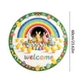 thumbnail image 3 of zhangmingg Welcome Mat Round Absorbent Doormat Non- Decorative Rug for, 3 of 8