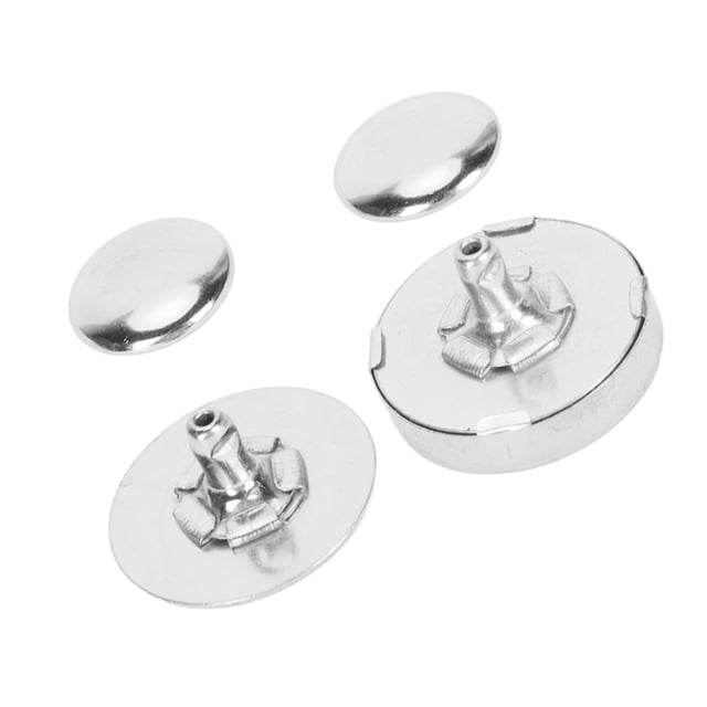 Buttons,Replacement Buttons Retractable Button No Sew Button Pins Button Pins No Sew Metal Tack Buttons Replacement Kit For Clothes Cardigan