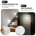 thumbnail image 6 of EEEkit 3pcs Motion Sensor Puck Lights, Wireless 6 LED Cabinet Light, Battery Powered, 6 of 7