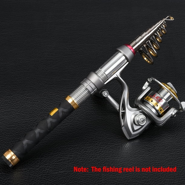 Carbon Fiber Telescopic Fishing Rod 1.3-2.4m Sea Rods Travel