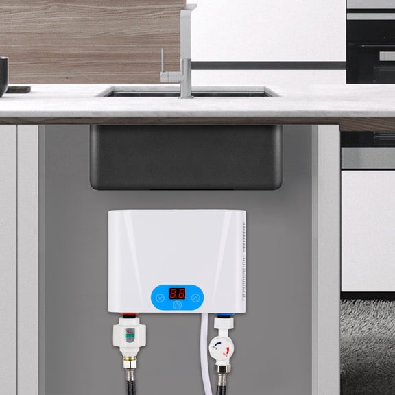 PEAKORA220V Electric Tankless Instant Hot Water Heater Under Sink Tankless Water Heater