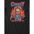 thumbnail image 3 of Chucky Child’s Play Friends Till The End Short Sleeve T-Shirt For Men (Black, S-XXL), 3 of 4