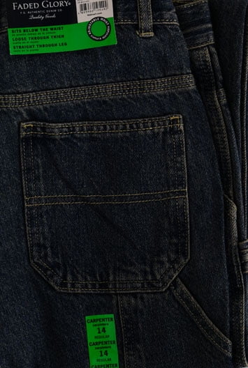 walmart faded glory carpenter jeans