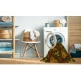 thumbnail image 2 of Ahgly Company Machine Washable Indoor Rectangle Transitional Dark Bisque Brown Area Rugs, 7' x 9', 2 of 7