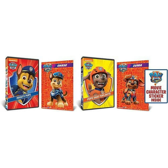 PAW Patrol: Mighty Pups/Pups Save Puplantis (DVD)