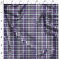 thumbnail image 3 of Soimoi Purple Fabric - By the Yard - 56 Inch Wide - Checkered Blocks Check Fabric - Versatile and Classic Designs for Various Uses Printed Fabric, 3 of 6