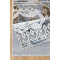 thumbnail image 2 of 118*94*0.28 Bohemian Washable Area Rug, Foldable Thin Carpet, Kitchen Accent Mat Indoor for Bedroom, Living Room, Kitchen, White, 2 of 5
