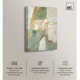 thumbnail image 3 of Sage Green Boho Elegant Abstract Canvas Wall Art by Art Remedy, Gallery Wrapped, 20"x30", 3 of 8