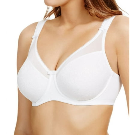 Women s Berlei B521 Beauty Everyday Underwired Minimizer Bra (White 42F)