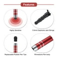 thumbnail image 4 of Unique Bargains 3 Pcs Stylet Métallique pour Téléphone Écran Tactile Rétractable en Alliage d'Aluminium Mini Stylos Capacitifs, Rouge, 4 of 7