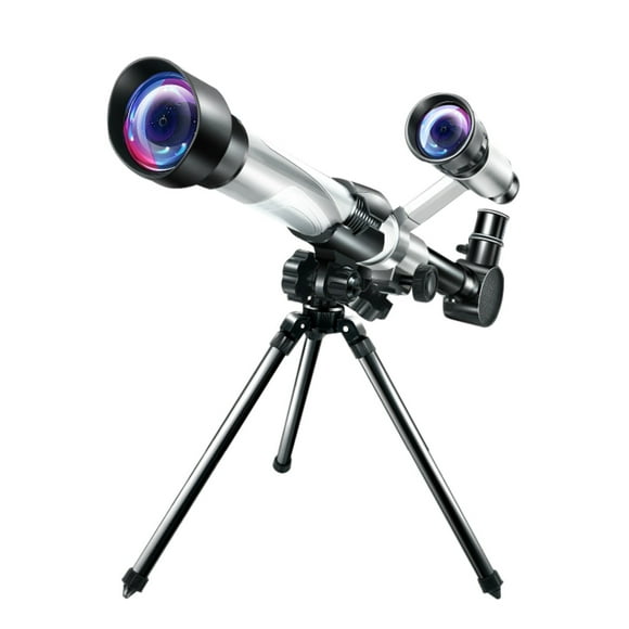 Télescopes pour Adultes Astronomie Débutants Télescope d'Astronomie pour Enfants et Adultes Réfracteur 50 mm avec Lunette Détectrice et Trépied