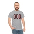 thumbnail image 4 of DJH Apparel | With God All Things Are Possible Christian Unisex T-shirt, 4 of 5