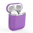 thumbnail image 1 of Funda protectora para Airpods de Apple, funda de silicona para auriculares inalámbricos Bluetooth de primera y segunda generación, carcasa protectora universal para auriculares, 1 of 5