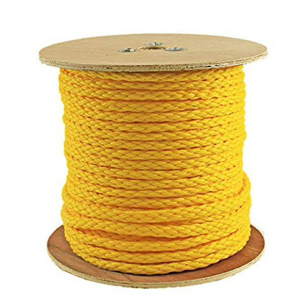 Rope King HBP12250 Hollow Braided Poly Rope, 1/2" x 250'
