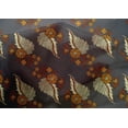 thumbnail image 4 of oneOone Cotton Silk Fabric Leaves Block Print Fabric By Yard 42 Inch Wide, 4 of 4