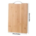 thumbnail image 4 of Fmbmuo Non-slip Cutting Board for Kitchen Wood Dishwasher Safe, Durable for Meat,Vegetables,Fruits, Large Thick Easy to Clean Butcher/Chopping Blocks, Brown, 4 of 5