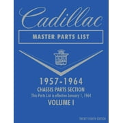 Detroit Iron OEM 1957 - 1964 Cadillac Master Parts List Catalog - Chassis & Body Volume Set