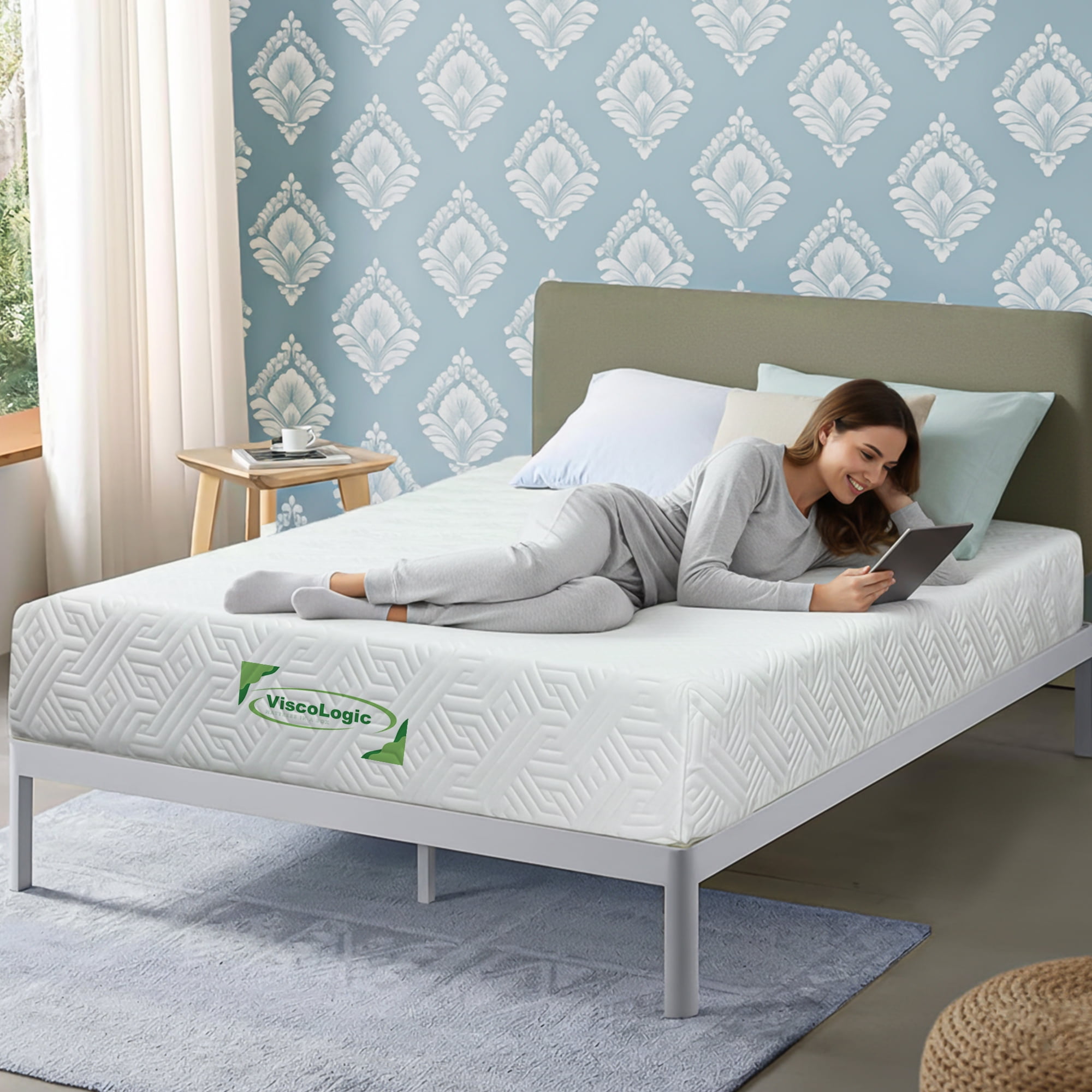 ViscoLogic Infinity 10 Inch Queen Mattress Made in Canada Medium