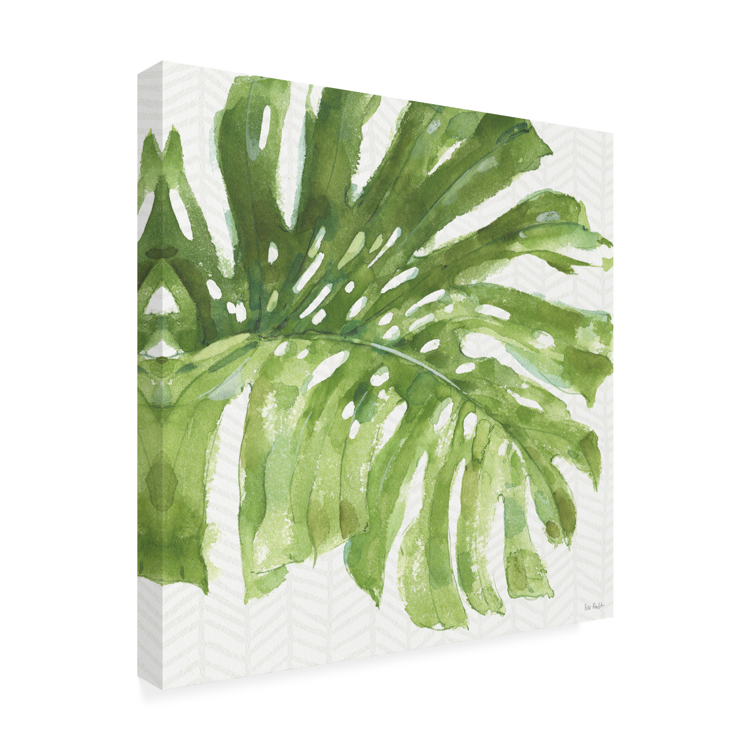 Trademark Fine Art 'Mixed Greens LXXIV' Canvas Art by Lisa Audit