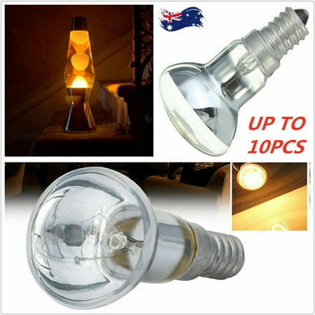 

Suminiy.US 1-10 Replacement Lava Lamp E14 R39 30W Spotlight Screw Light Bulb Bulb Spotlight