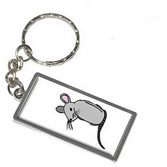 Mouse Keychain Key Chain Ring