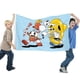 thumbnail image 2 of Blippi Bandera impresa con temática, regalo perfecto para fanáticos, amigos y familiares, y adecuada para actividades al aire libre e interiores, decoraciones de fiesta. 90 cm × 150 cm., 2 of 6