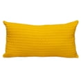 thumbnail image 6 of Parkland Collection Transitional Solid Gray Rectangle 14" x 26" Pillow, 6 of 6