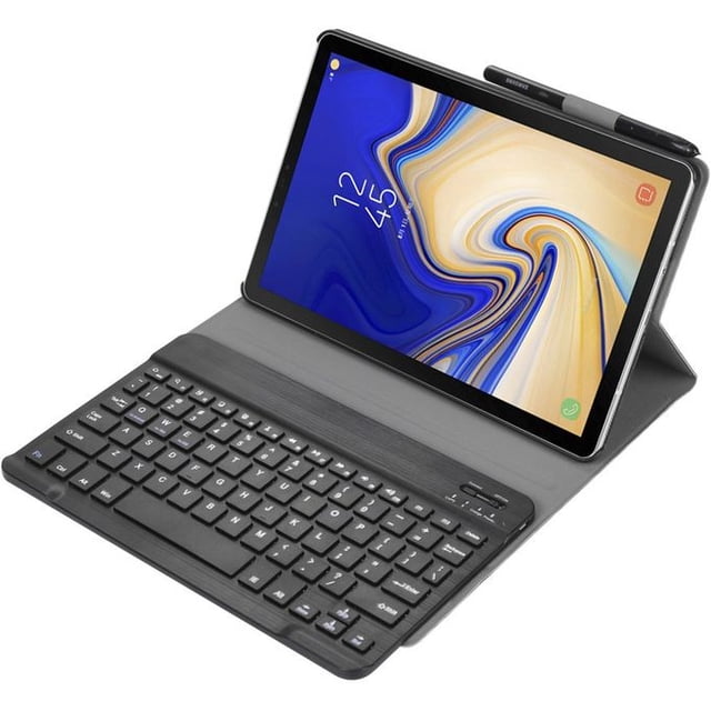 Funda con teclado para Samsung Tab A 10.1 2019 T510/T515, color negro
