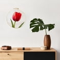 thumbnail image 4 of Red Tulips Flower Stamped Cross Stitch Kits for Beginners with Hoop Simple Patterns 11CT Counted Embroidery Needlepoint Crafts Arts for DIY Enthusiasts and Home Decor 26x26cm, 4 of 8