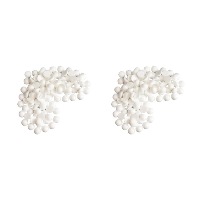 Transemion Solid Polystyrene Foam Balls For Model Making And Crafts Wedding Or Christmas. Also Kids Projects Type1 2PCS